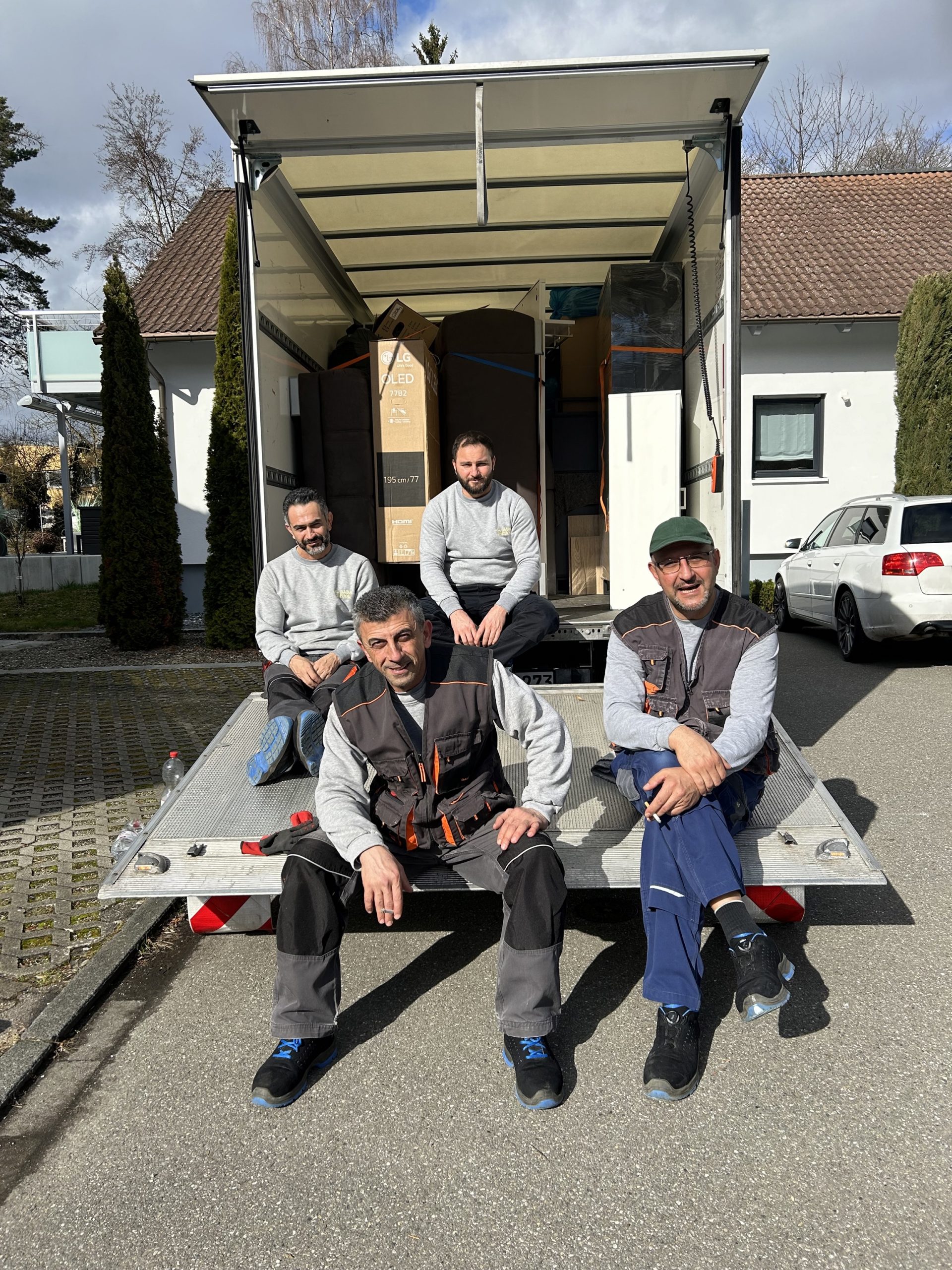 Pause zwischen der Arbeit